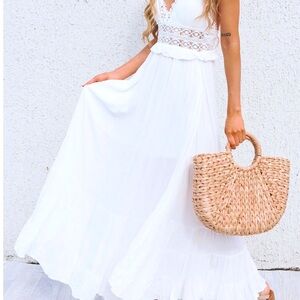 WHITE SHERO MAXI